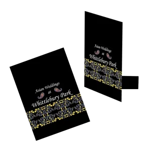 A5 Folder with two glued pockets